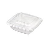 Lids, Low Dome, Plastic, Clear,10 - 30 COUNT