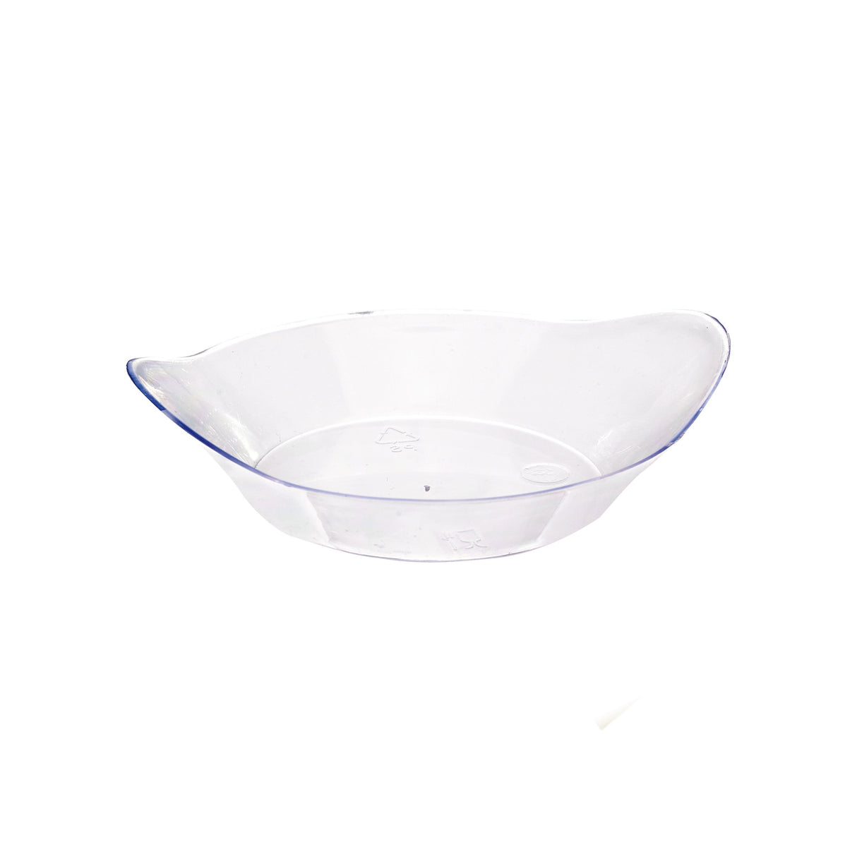 Dish, 2 Ounce, Plastic, Transparent, Oval, Recyclable, 2 Ounce,20 - 30 COUNT