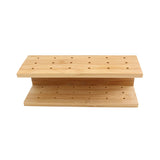 Holders, Cake Pop, 7.9 x 2.75 Inch, Bamboo, Natural, 18 Holes,1 - 5 COUNT
