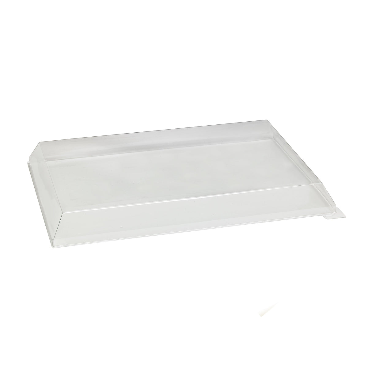 Lids, Low Dome, Plastic, Clear, Recyclable, for 210SAMBQ27,1 - 50 COUNT