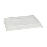 Lids, Low Dome, Plastic, Clear, Recyclable, for 210SAMBQ27,1 - 50 COUNT