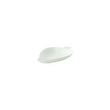 Plates, 3.5 x 2.35 x 0.47 Inch, Sugarcane, White, Leaf-Shaped,1 - 300 COUNT