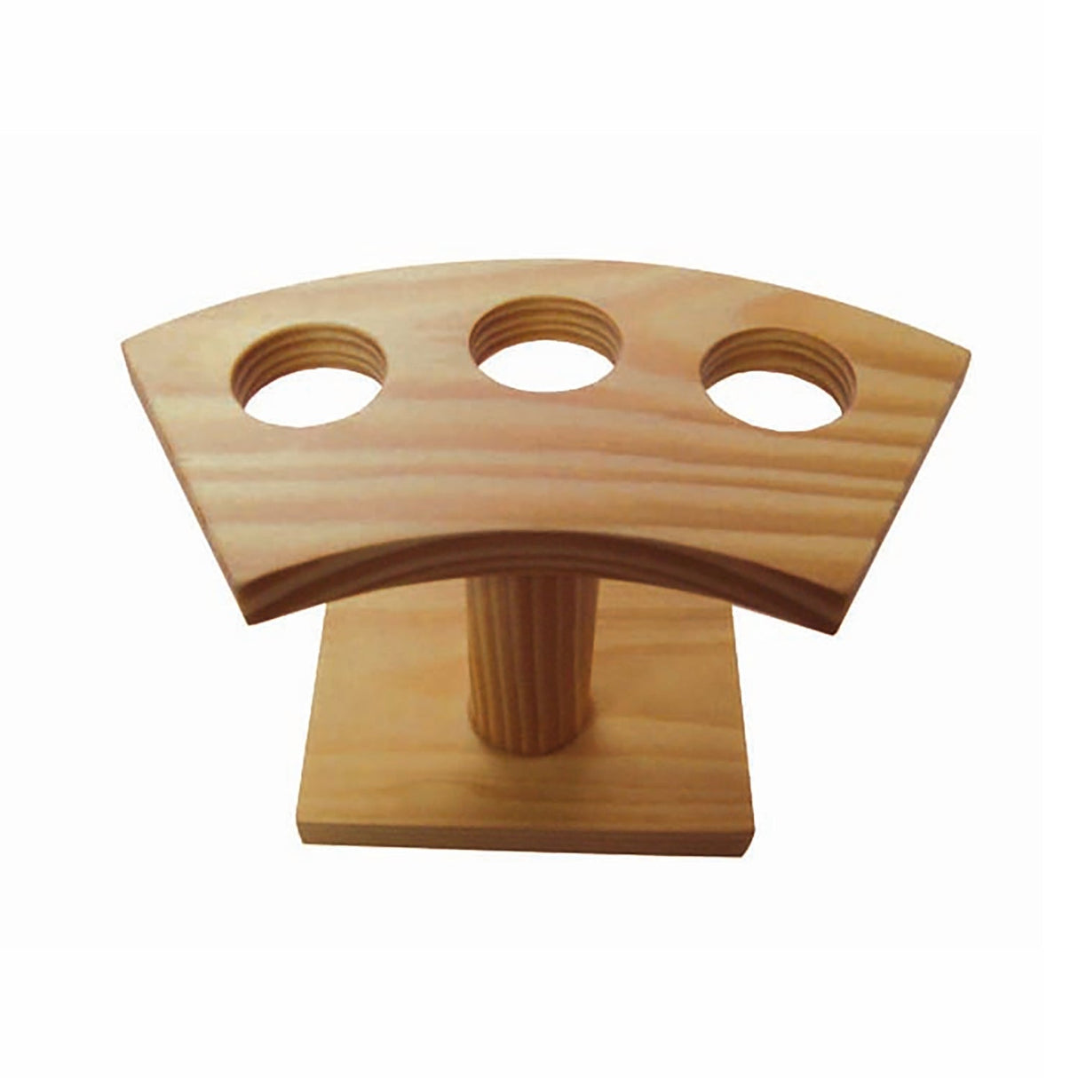 Stands, 3-Cone Display, 6.25 x 3 x 3.5 Inch, Bamboo,10 - 1 EACH