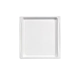 Trays, 10.7 x 10.4 x 0.75 Inch, Sugarcane, White, Rectangular,1 - 200 COUNT