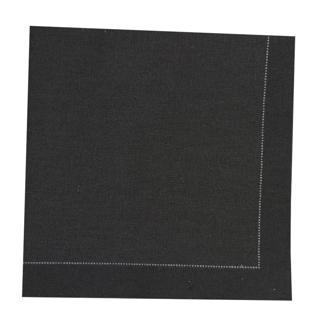 Napkins, Cotton, Black, 15.8 x 15.8 Inch,2 - 50 COUNT