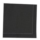 Napkins, Cotton, Black, 15.8 x 15.8 Inch,2 - 50 COUNT