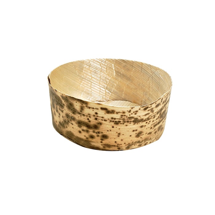 Baskets, Mini 1.5 Ounce, Bamboo Leaf, 2.2 x 0.9 Inch, Round,20 - 50 COUNT