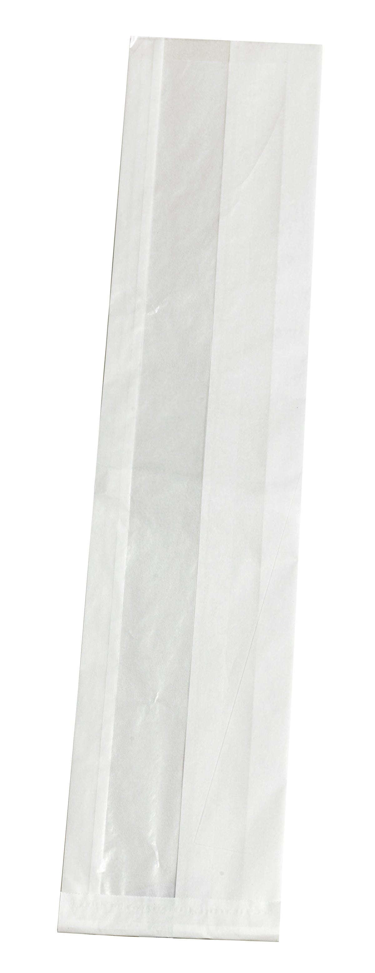 Bags, Sandwich, 22 x 4.3 x 1.9 Inch, Greaseproof Paper, White, with Crystal Window, 1 Each,1000 - 1 COUNT