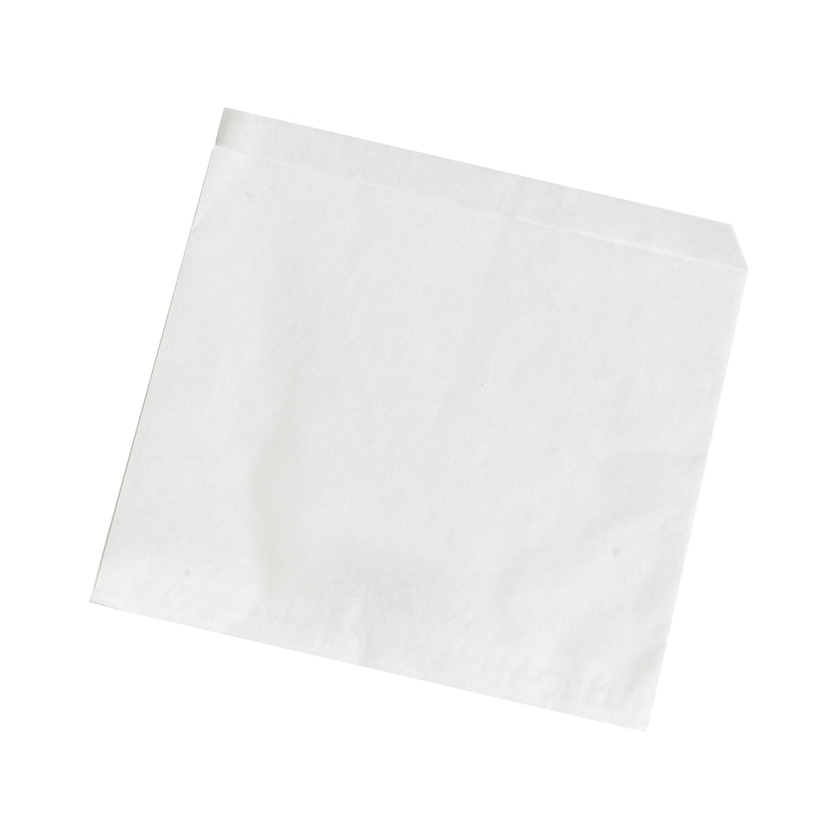 Bags, 9.4 x 9.4 Inch, Greaseproof Paper, White Kraft, Opens on 2 Sides, 1 Each,1000 - 1 COUNT