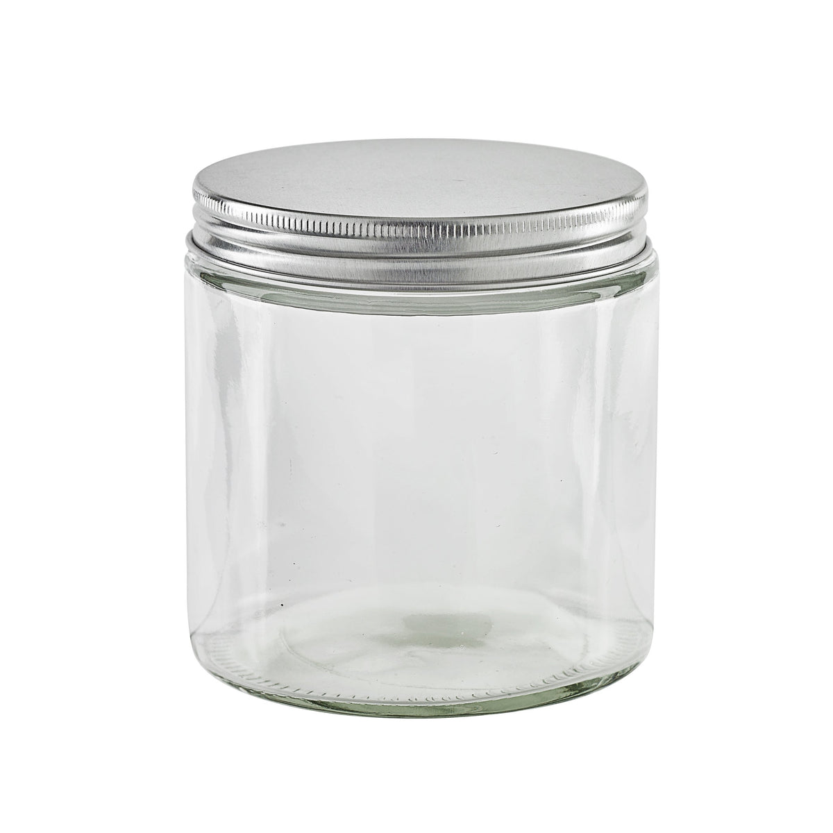 Jars, 17 Ounce, Round, Glass, with Cap, 1 Each,40 - 1 COUNT