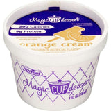 Ice Cream, Orange Cream, Cup,48 - 4 FLUID