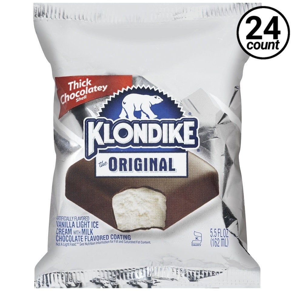 Ice Cream Bars, Vanilla, Chocolate Covered, Frozen, 5.5 Fluid Ounce,1 - 24 COUNT