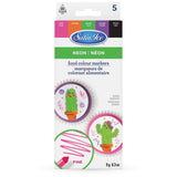 Marker Set, Food Color, Neon,1 - 0.3 OUNCE