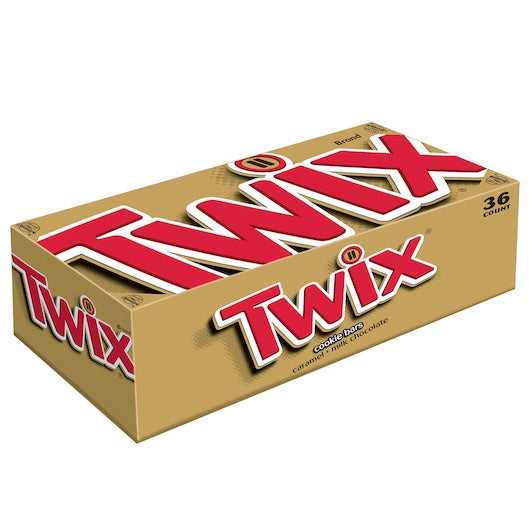 Candy Bar, Milk Chocolate-Covered, Caramel,36 - 1.79 OUNCE