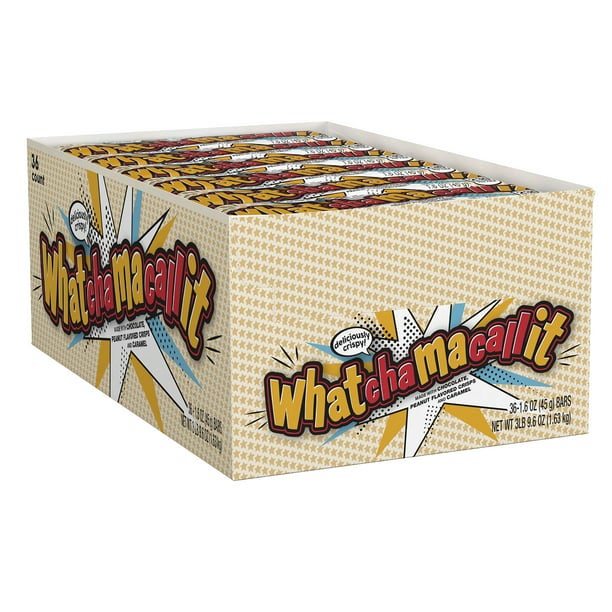 Candy Bar, Chocolate-Covered,36 - 1.6 OUNCE