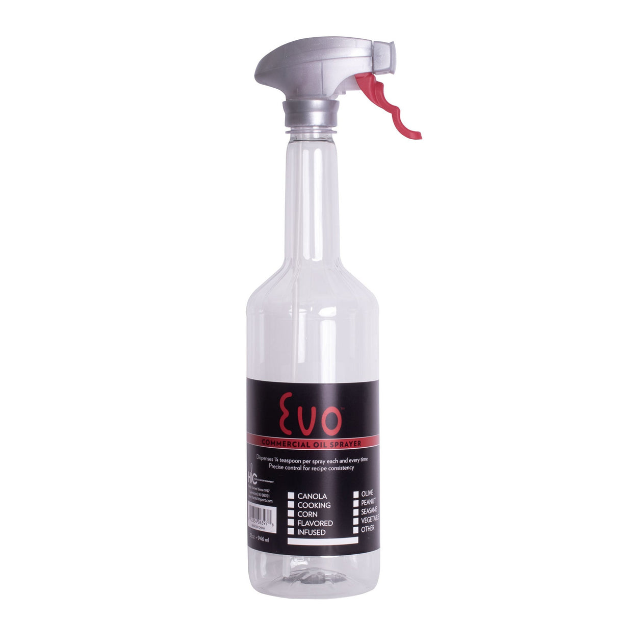 Bottle, Trigger Spray, 32 Ounce, Plastic, for Oil,1 - 1 EACH