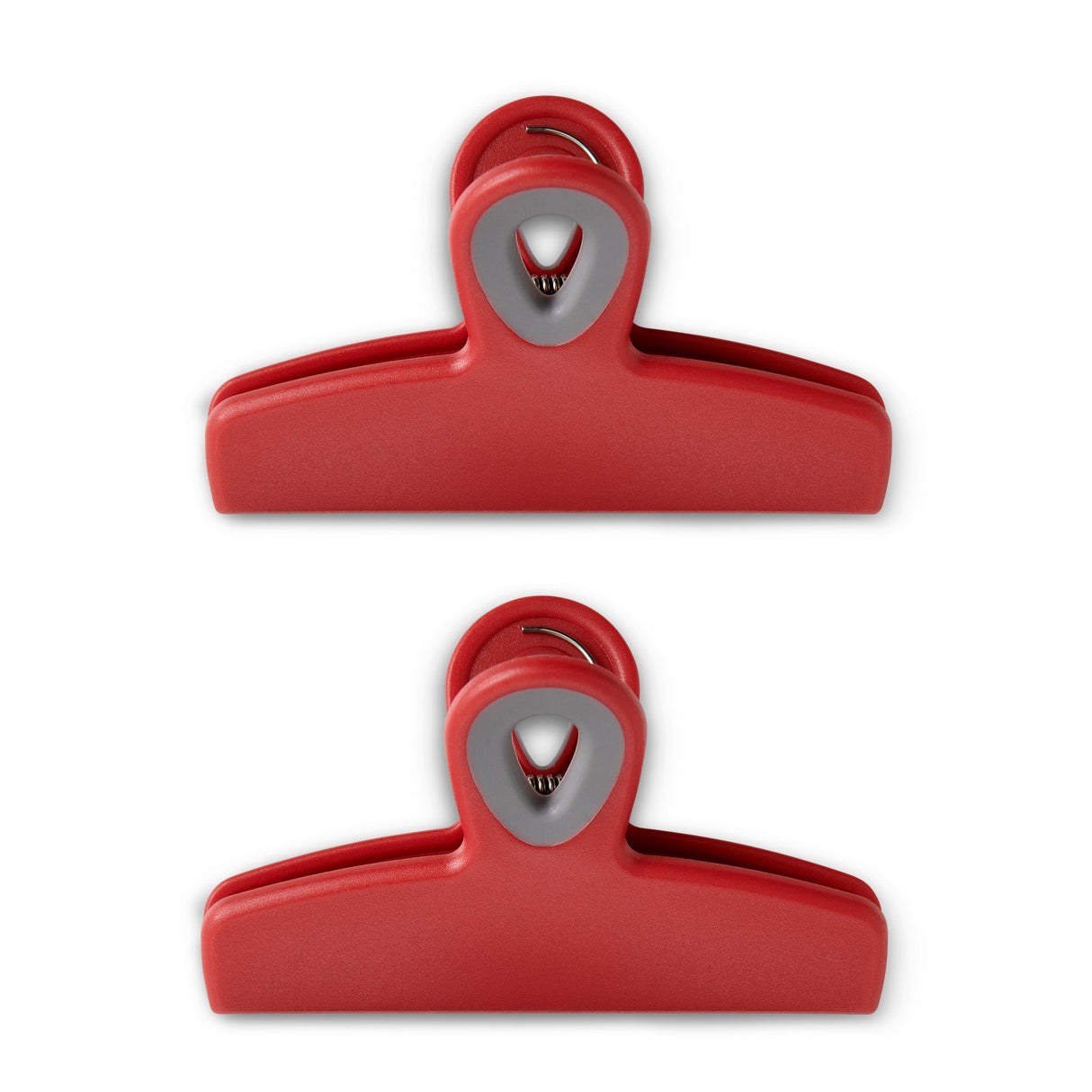 Clip Sets, Bag, 5.5 x 3.25 x 2.36 Inch, Red, Plastic,6 - 2 COUNT