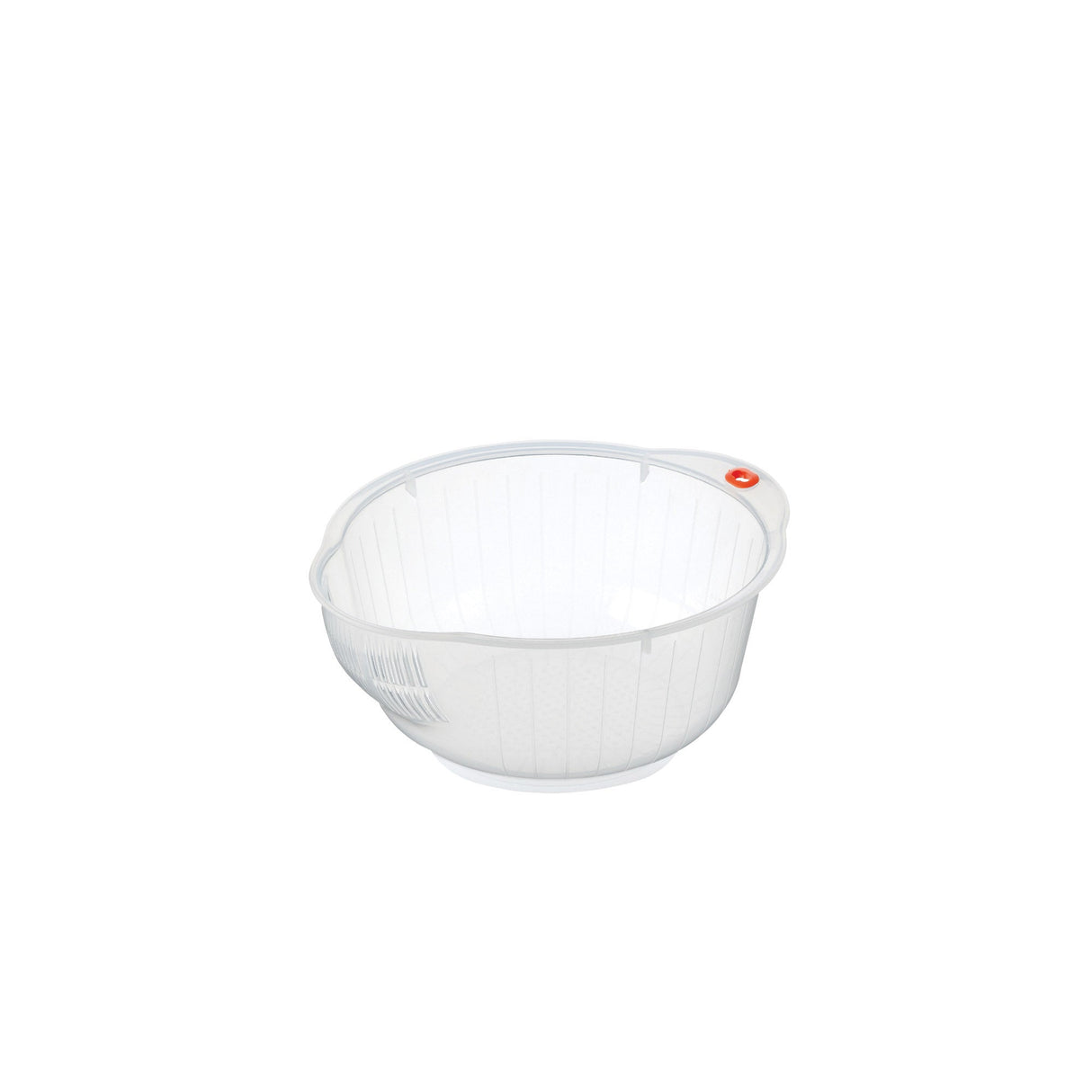 Bowls, Rice, 9.5 Inch, Plastic, with Side Drain,10 - 1 EACH