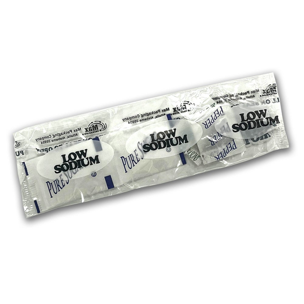 Kits, Junior Dietary, Low Sodium, Grey, with Sugar/Seasoning/Pepper, Individually-Wrapped, 1 Each,1000 - 1 COUNT