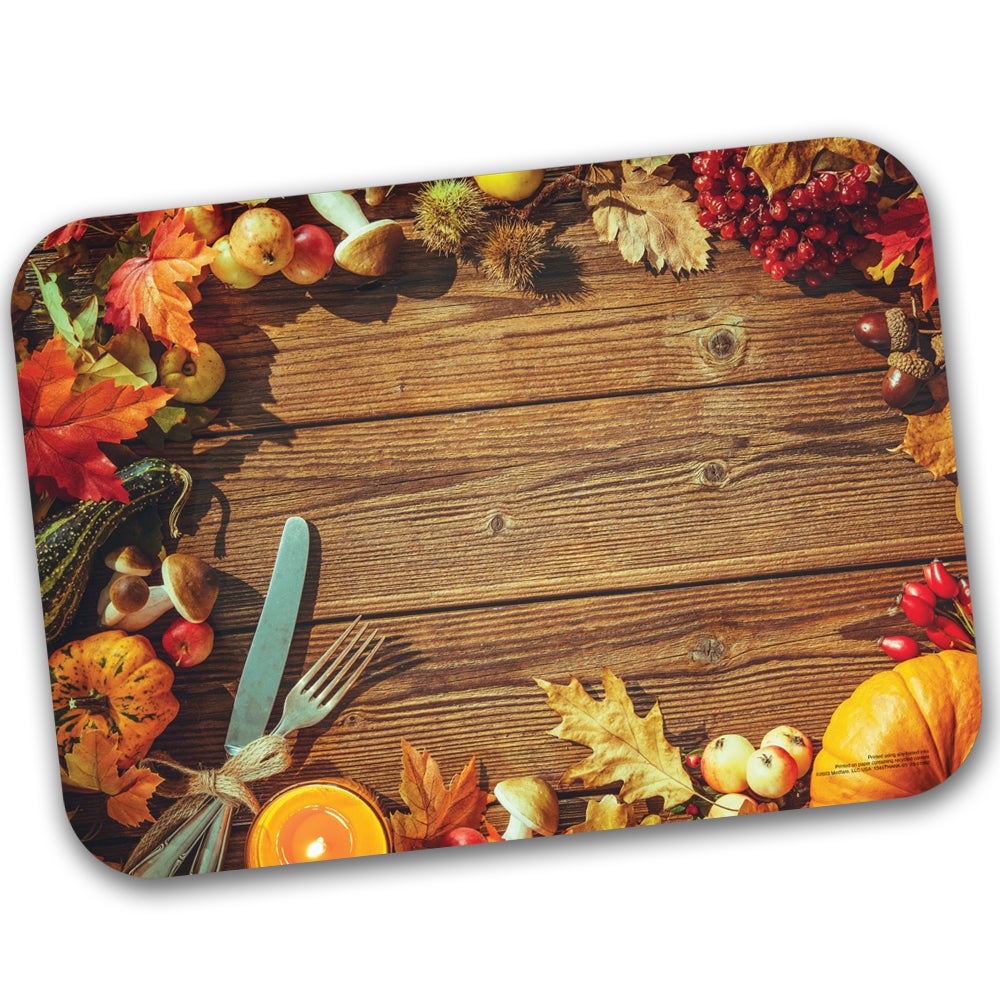 Tray Covers, 14 x 19 Inch, Thanksgiving,250 - 1 EACH