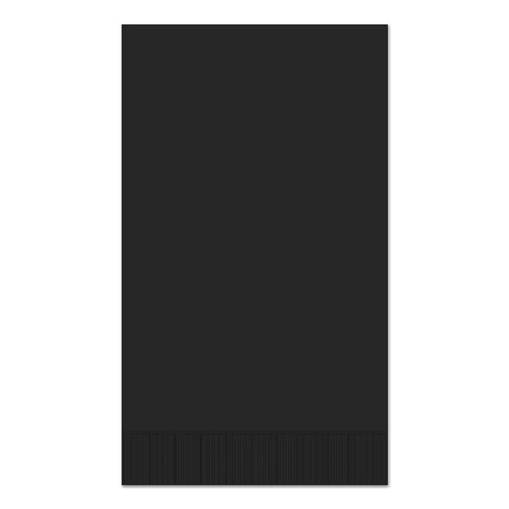 Napkins, Dinner, 2-Ply, Black, 15 x 17 Inch,250 - 1 EACH
