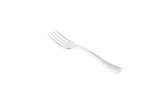 Forks, Mini, Plastic, Silver, 4 Inch,100 - 1 EACH