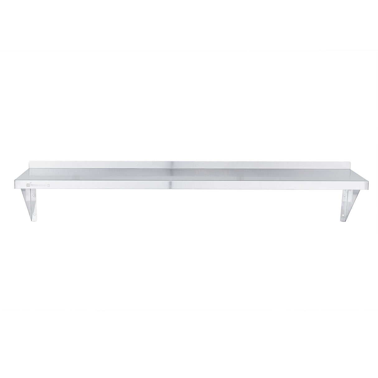 Shelf, Wall, 12 x 60 Inch, Solid, Medium Duty Stainless Steel,1 - 1 EACH