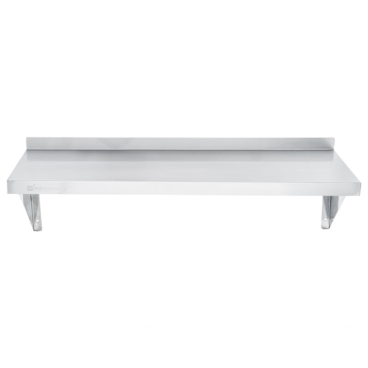 Shelf, Wall, 12 x 36 Inch, Solid, Medium Duty Stainless Steel,1 - 1 EACH