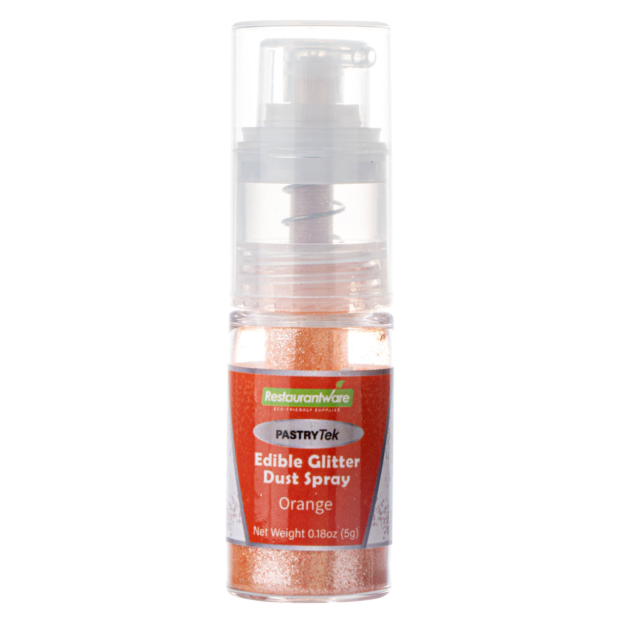 Spray, Edible Glitter Dust, Pastry Tek, Orange,1 - 1 EACH