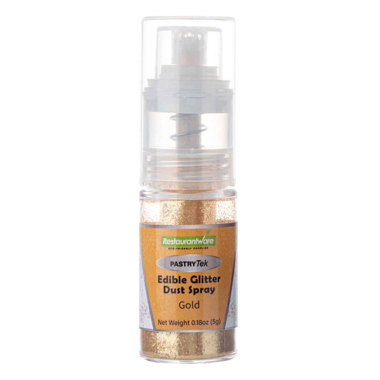 Spray, Edible Glitter Dust, Pastry Tek, Gold,1 - 1 EACH