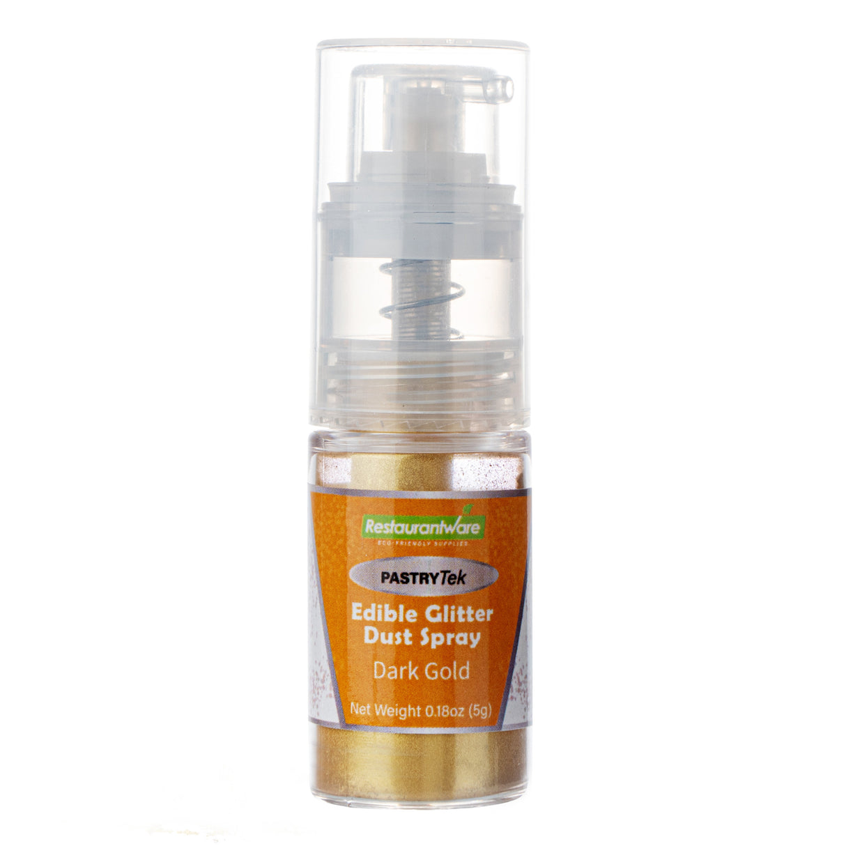 Spray, Edible Glitter Dust, Pastry Tek, Dark Gold,1 - 1 EACH