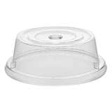 Lid, Dome Plate, 8.5 Inch, Clear, Polycarbonate,1 - 1 EACH