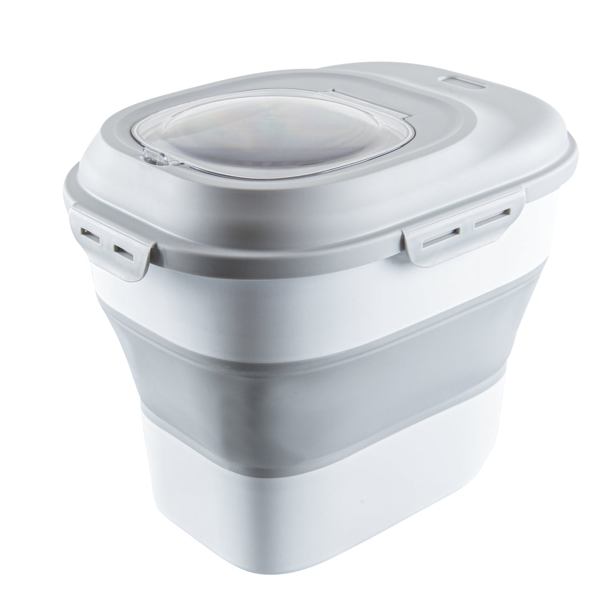 Container, Storage, RW Base, Plastic, Gray, 17.75 x 13 x 14.75 Inch, Collapsible,1 - 1 EACH