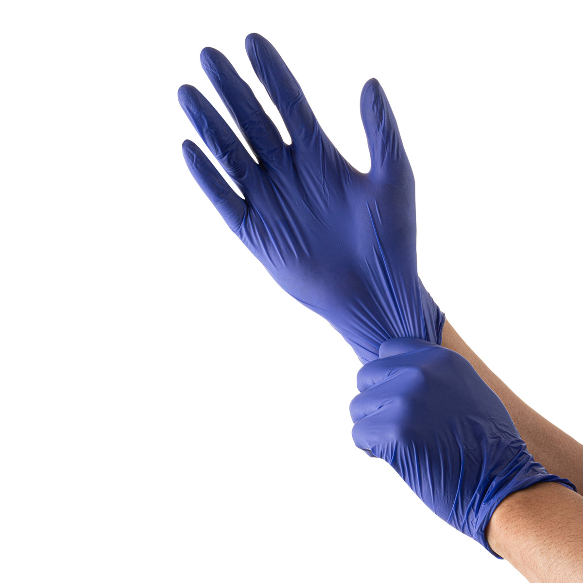 Gloves, Nitrile, Extra Large, Powder-Free, Blue, 1 Each,100 - 1 COUNT