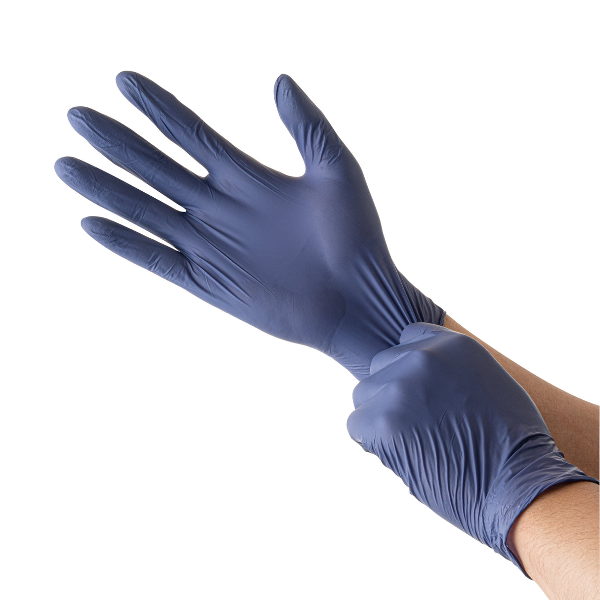 Gloves, Nitrile, Large, Powder-Free, Dark Blue,100 - 1 EACH