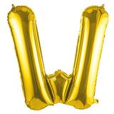 Balloon, Mylar, Balloonify 40 Inch, Letter W, Gold,1 - 1 EACH