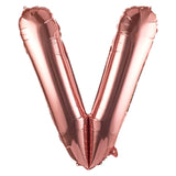 Balloon, Mylar, Balloonify 40 Inch, Letter V, Rose Gold,1 - 1 EACH