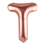 Balloon, Mylar, Balloonify 40 Inch, Letter T, Rose Gold,1 - 1 EACH