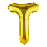 Balloon, Mylar, Balloonify 40 Inch, Letter T, Gold,1 - 1 EACH