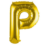 Balloon, Mylar, Balloonify 40 Inch, Letter P, Gold,1 - 1 EACH