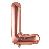 Balloon, Mylar, Balloonify 40 Inch, Letter L, Rose Gold,1 - 1 EACH