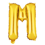 Balloon, Mylar, Balloonify 16 Inch, Letter M, Gold,1 - 1 EACH
