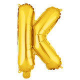Balloon, Mylar, Balloonify 16 Inch, Letter K, Gold,1 - 1 EACH