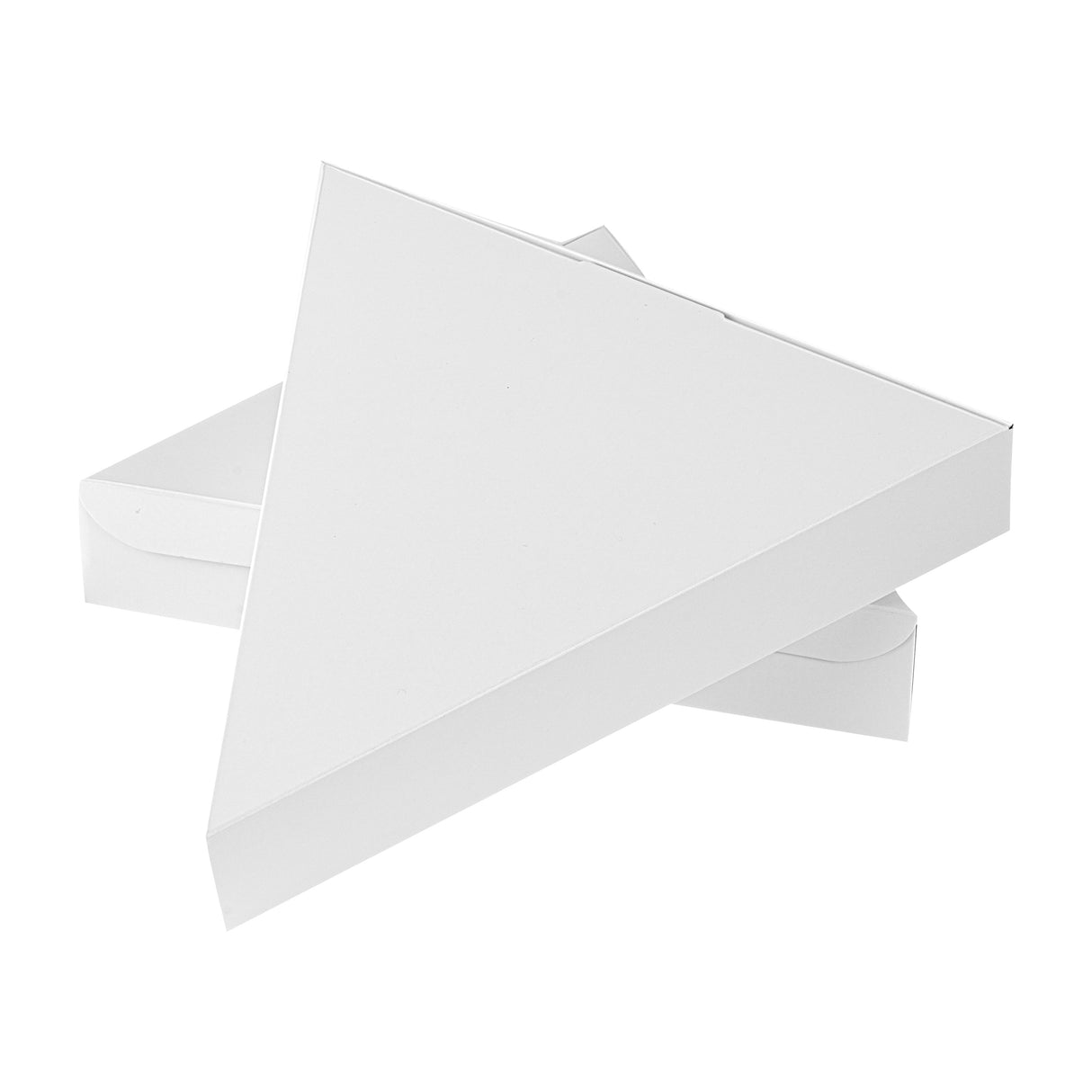 Boxes, Pizza, Single Slice, White, Hinged,100 - 1 EACH