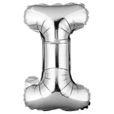 Balloon, Mylar, Balloonify 16 Inch, Letter I, Silver,1 - 1 EACH