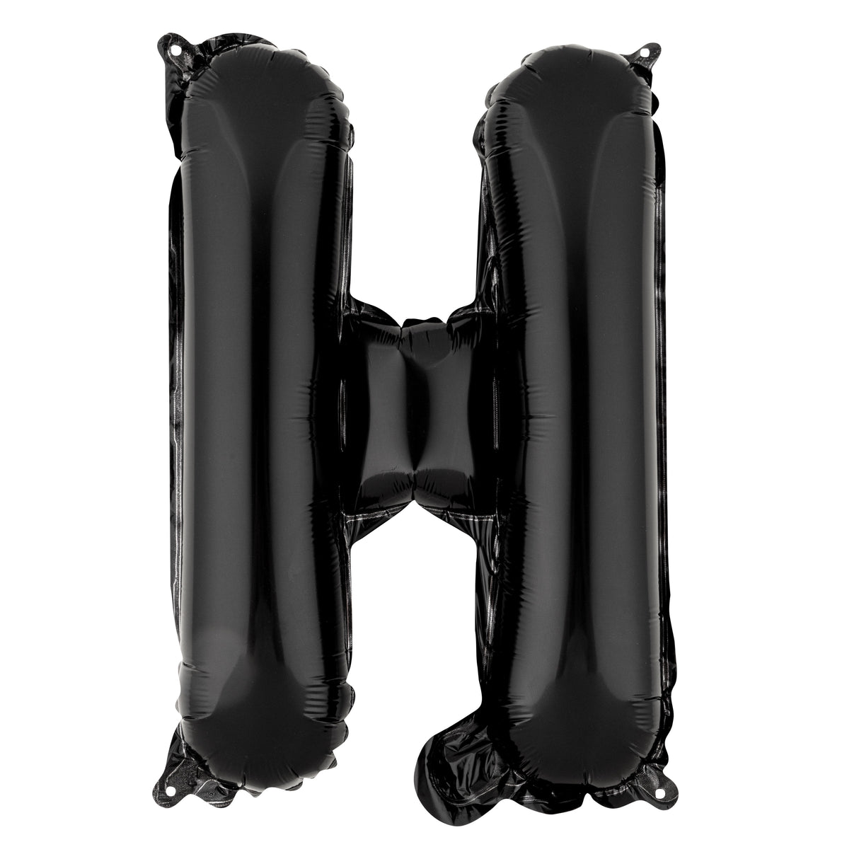 Balloon, Mylar, Balloonify 16 Inch, Letter H, Black,1 - 1 EACH