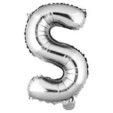 Balloon, Mylar, Balloonify 16 Inch, Letter S, Silver,1 - 1 EACH