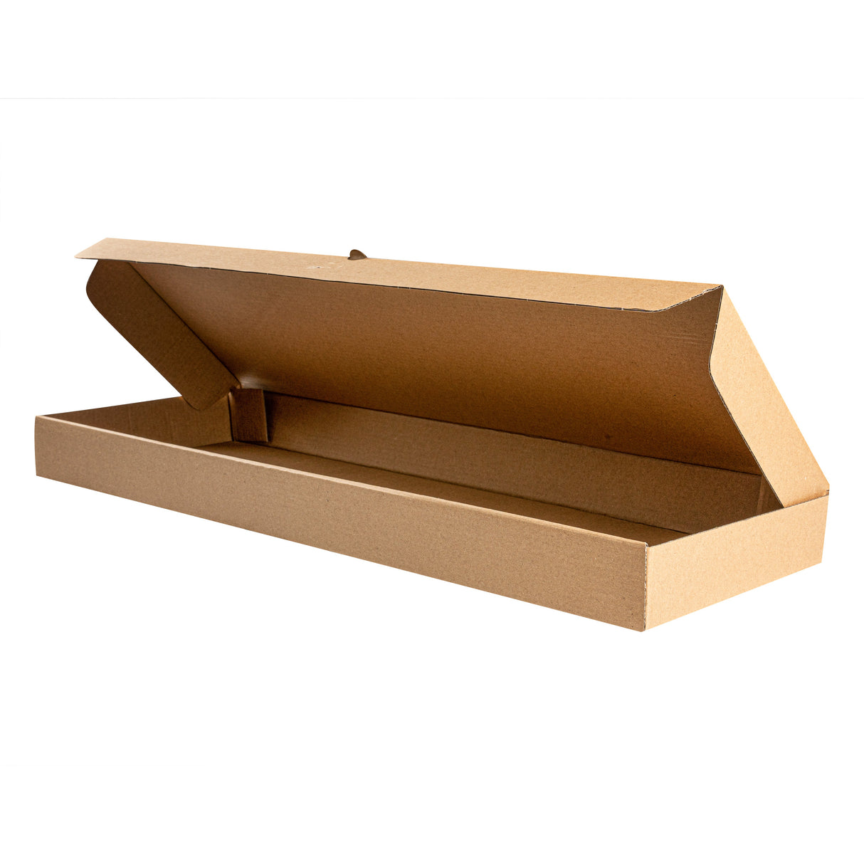 Boxes, Flatbread, 24 x 12 x 2 Inch, Paper, Kraft, Corrugated,50 - 1 EACH