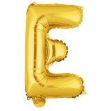 Balloon, Mylar, Balloonify 16 Inch, Letter E, Gold,1 - 1 EACH