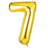 Balloon, Mylar, Balloonify 40 Inch, Number 7, Gold,1 - 1 EACH